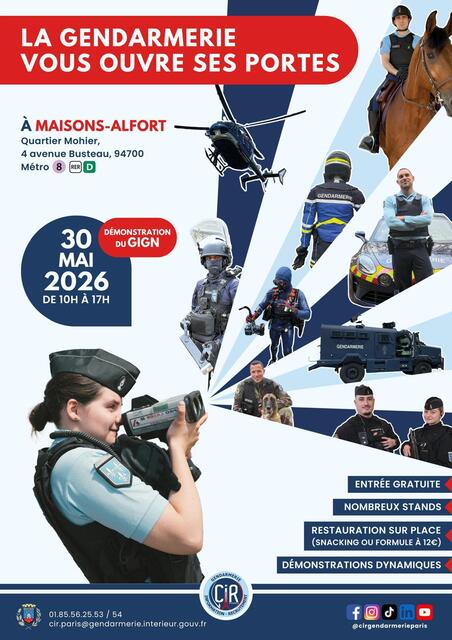 PORTES OUVERTES GENDARMERIE